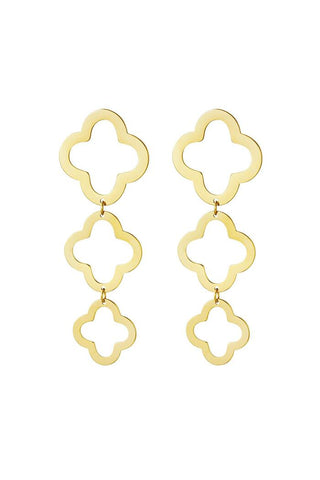 Bijoutheek Oorknoppen Statement Clovers