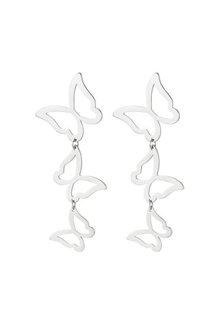 Bijoutheek Stud Earrings Statement Butterflies