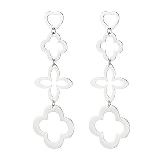 Bijoutheek Ear Studs Heart Shamrocks