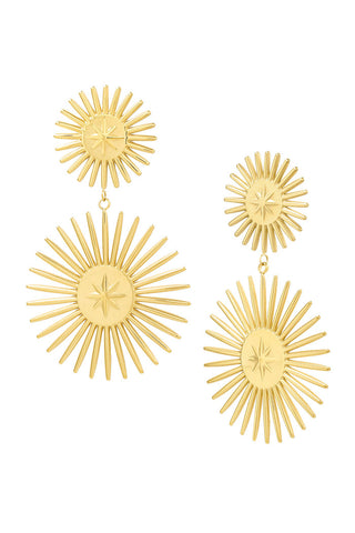 Bijoutheek Ear studs double star