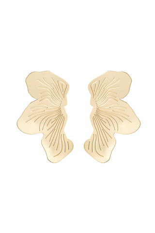 Bijoutheek Ear Studs Maple Leaf
