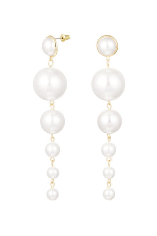 Bijoutheek Ear Studs Pearls