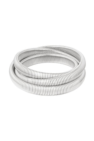 Bijoutheek Armband (Sieraad) Elastisch Driedubbel One Size