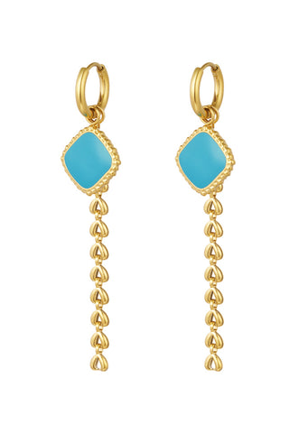 Bijoutheek Earrings Stone And Necklace