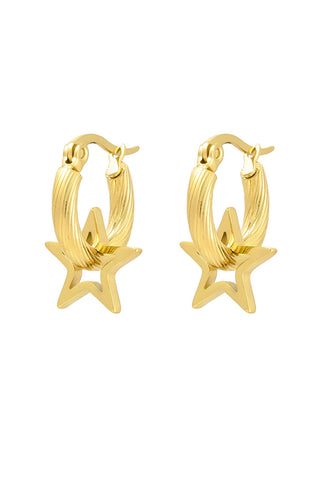 Kaufen gold Bijoutheek Ohrringe Stern