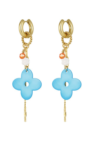 Bijoutheek Oorhangers Flower Power