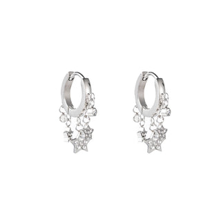 Go Dutch Label Oorringen strass sterren