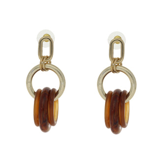 Koop brown Camps & Camps earring Hoops And Loops Dangling