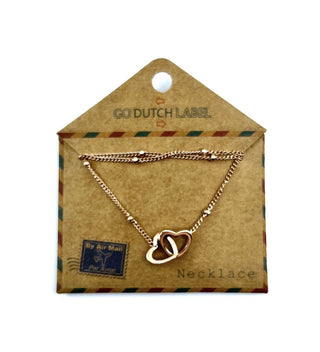 Go Dutch Label Ketting Hartjes