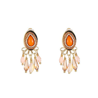 Go Dutch Label Earcuff druppel met kralen