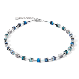 Coeur de Lion Geocube Ketting Sparkling Classic Update blauw