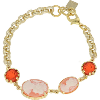 Camps & Camps Vintage Souvenir Cameo Armband (Schmuck)