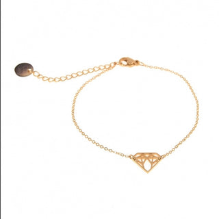 Kaufen gold Go Dutch Label armband daimond