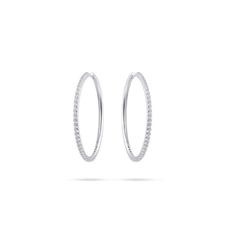 Gisser Jewels – Ohrringe aus rhodiniertem Sterlingsilber – mit Zirkoniasteinen