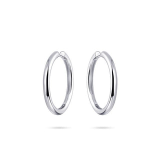 Gisser Jewels – Ohrringe aus rhodiniertem Sterlingsilber – poliert