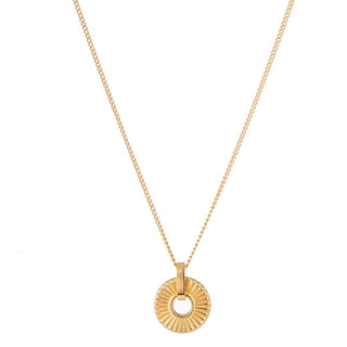 Kopen goud Go Dutch Label Collier open disc