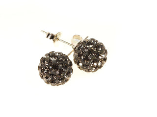 Koop black Karma basic earring nirvana