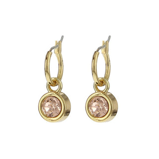 Kopen peachpuff BIBA Oorhangers goud (80313)