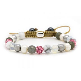 Karma Armband (Sieraad) XS Pink crystal Roze 83994