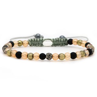Karma Armband (Sieraad) Spiral Aurore xxs (grey crystal)