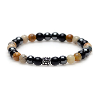 Karma dames armband Kyoto XS zilver Bead 87091 (LENGTE 17.5-19CM)