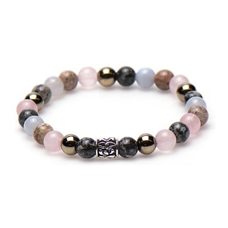 Karma dames armband Green Mile XS Silver Bead 87118 (LENGTE 17.5-19CM)