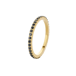 Kopen goud Melano Friends Ring Sade Black (48-64MM)