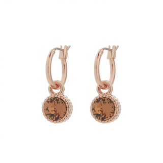 Kopen light-smoked-topaz BIBA Oorhangers rosé (8923)