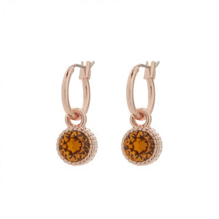 Kopen topaz BIBA Oorhangers rosé (8923)