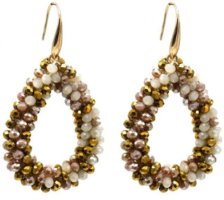 Koop beige Bijoutheek Ear Studs Small Drop