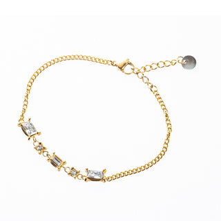 Kaufen gold Go Dutch Label Armband (Schmuck) mit Gliedern und farbigen Steinen