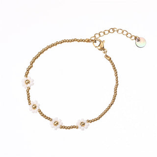Go Dutch Label Armband 4 bloemen