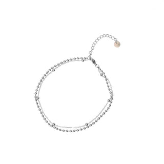 Go Dutch Label Enkelsieraad 2 ketting balls