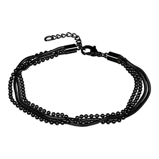 Kopen zwart iXXXi Jewelry Enkelbandje Snake Ball Slim(23CM-27CM)