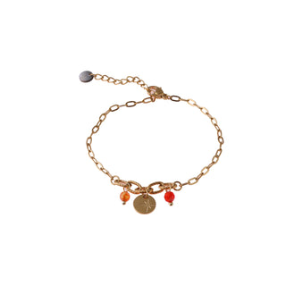 Go Dutch Label Armband Disc Star gold