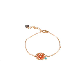 Kaufen koralle Go Dutch Label Armband Traumfänger