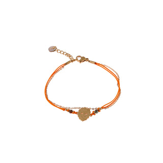 Kopen coral Go Dutch Label Armband Leo Kop