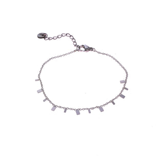 Kaufen silber GO Dutch Label Armband kleine Quadrate