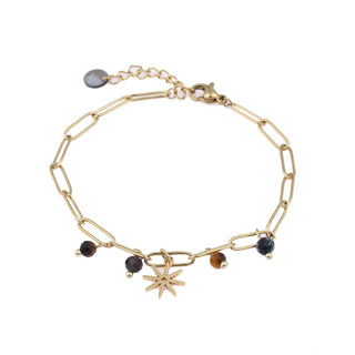 GO Dutch Label Armband mit Gliedersteinen
