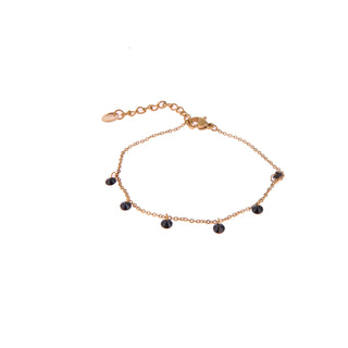GO Dutch Label Armband Silberkette Kristall