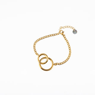 Go Dutch Label Armband Dubbel Rondjes