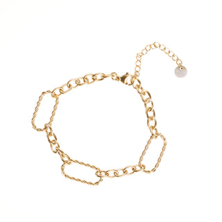 Go Dutch Label Armband schakel Goud
