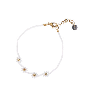 Kaufen weiss Go Dutch Label Armband 4 Blumen