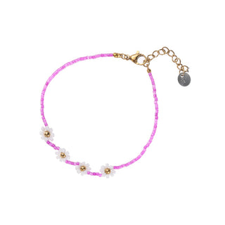 Kaufen fuchsie Go Dutch Label Armband 4 Blumen