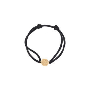 Kaufen schwarz Go Dutch Label Armband Rope 5 Corner Love Gold