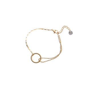 Go Dutch Label Armband (Schmuck) gedrehter Kreis
