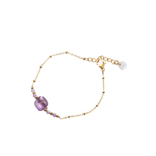 Go Dutch Label Armband (Schmuck) quadratischer Stein