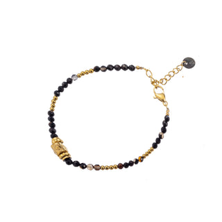 Kaufen schwarz Go Dutch Label Armband (Schmuck) kleine Steine