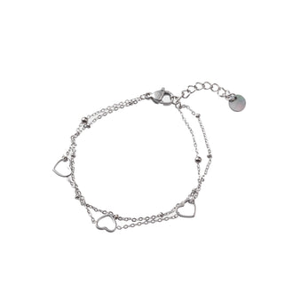 Go Dutch Label Armband (Schmuck) 3 Herzen