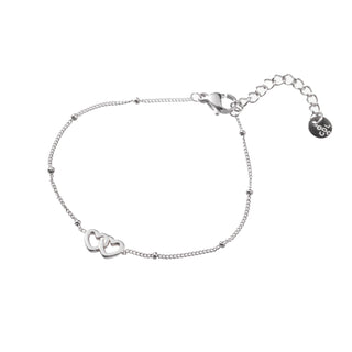 Go Dutch Label Armband (Schmuck) 2 verzierte kleine Herzen